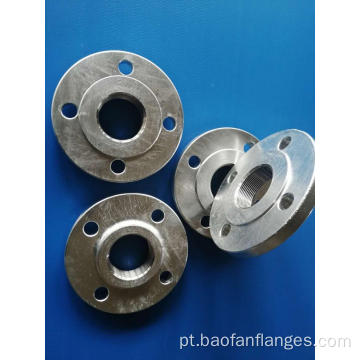 Aço carbono Flange rosqueado de aço de liga